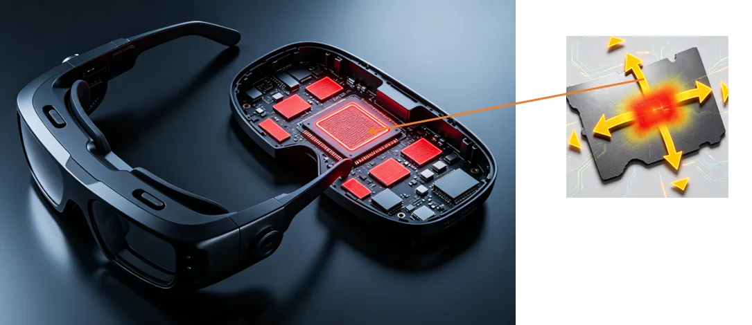 Images Cases Smart Glasses Graphite Sheet Application