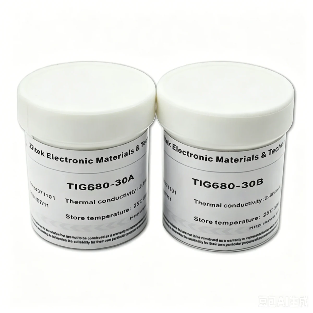 TIG680-AB — 低填充型矽膠灌封膠